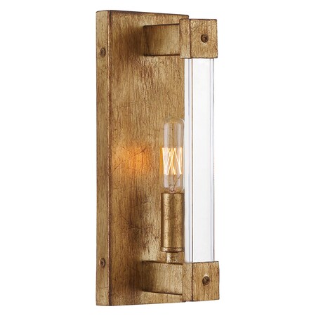 Varaluz Halcyon 1-Lt Wall Sconce 292W01AGL
